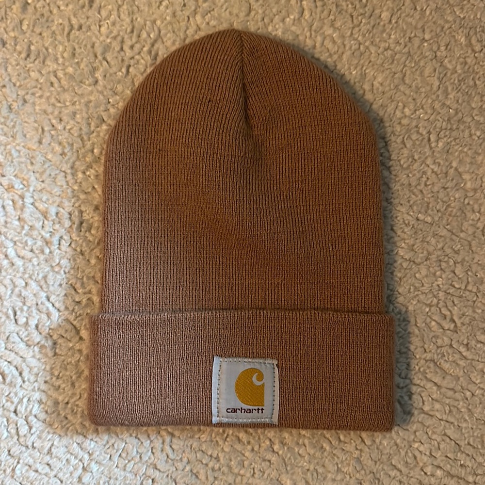 Carhartt beanie nude tan